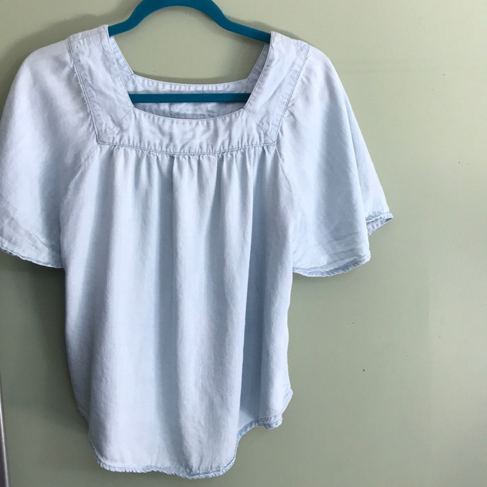 Chambray top